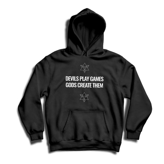 "God Vs. Devil" Hoodie Dark